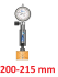 Plug gauge Through bores 2  points <br> BLET <br> Ref : TMAH2-D23O-00