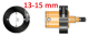 Bague de butée de profondeur 13-15 mm<br> BLET <br> Ref : ACCH2-R05-00