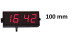  Horloge industrielle standard 100 mm grand format <br> BLET <br> Ref :  AFG28-C14H1-00