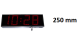  Horloge industrielle standard 250 mm grand format<br> BLET <br>  Ref : AFG28-C14J1-00